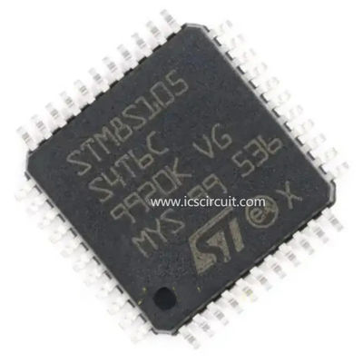 Микроконтроллер IC бита MCU интегральной схемаы 8 STM8S105S4T6CTR